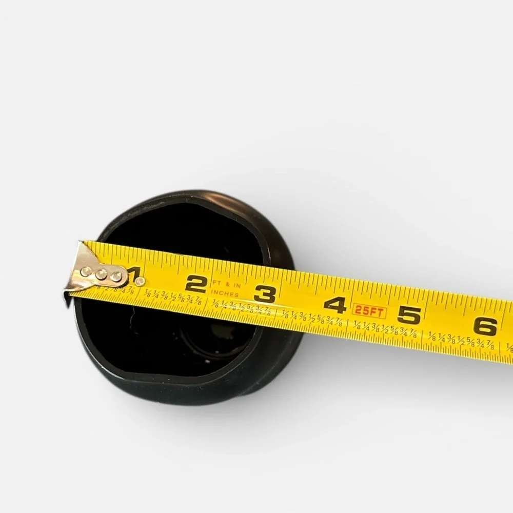 Asymmetrical Black Glass